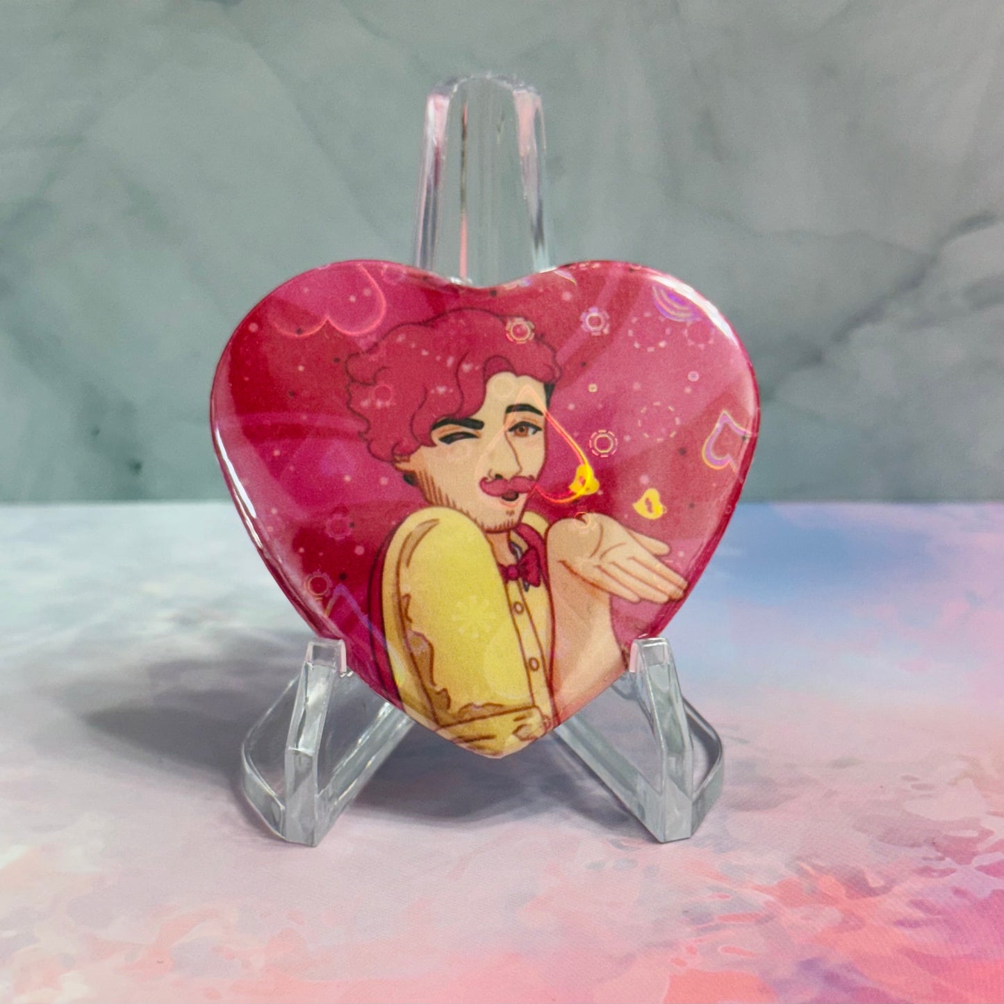 Mark Ego Heart Pins
