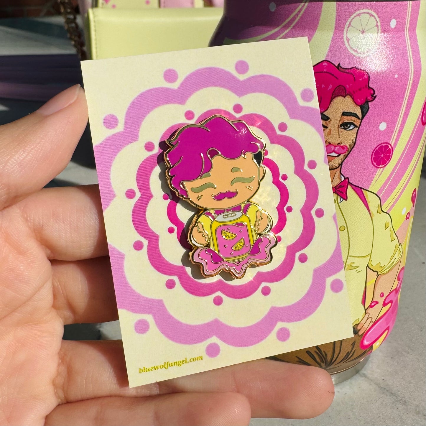 Soda Can Ego Pins