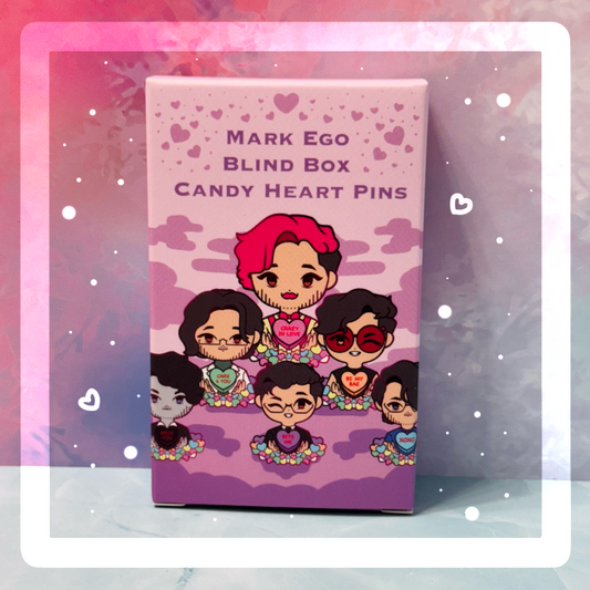 Candy Heart Blind Box Pins