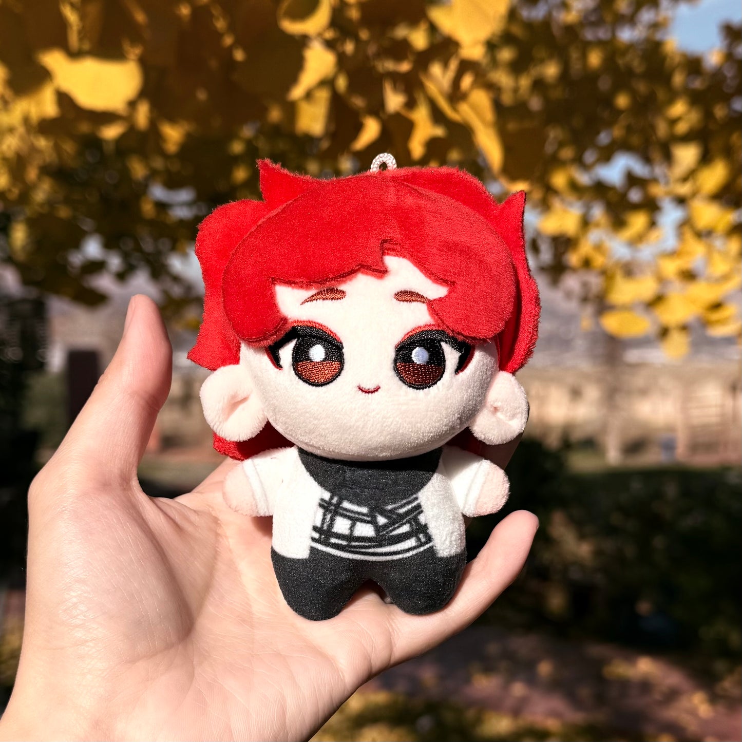 Spookyface Keychain Plushies