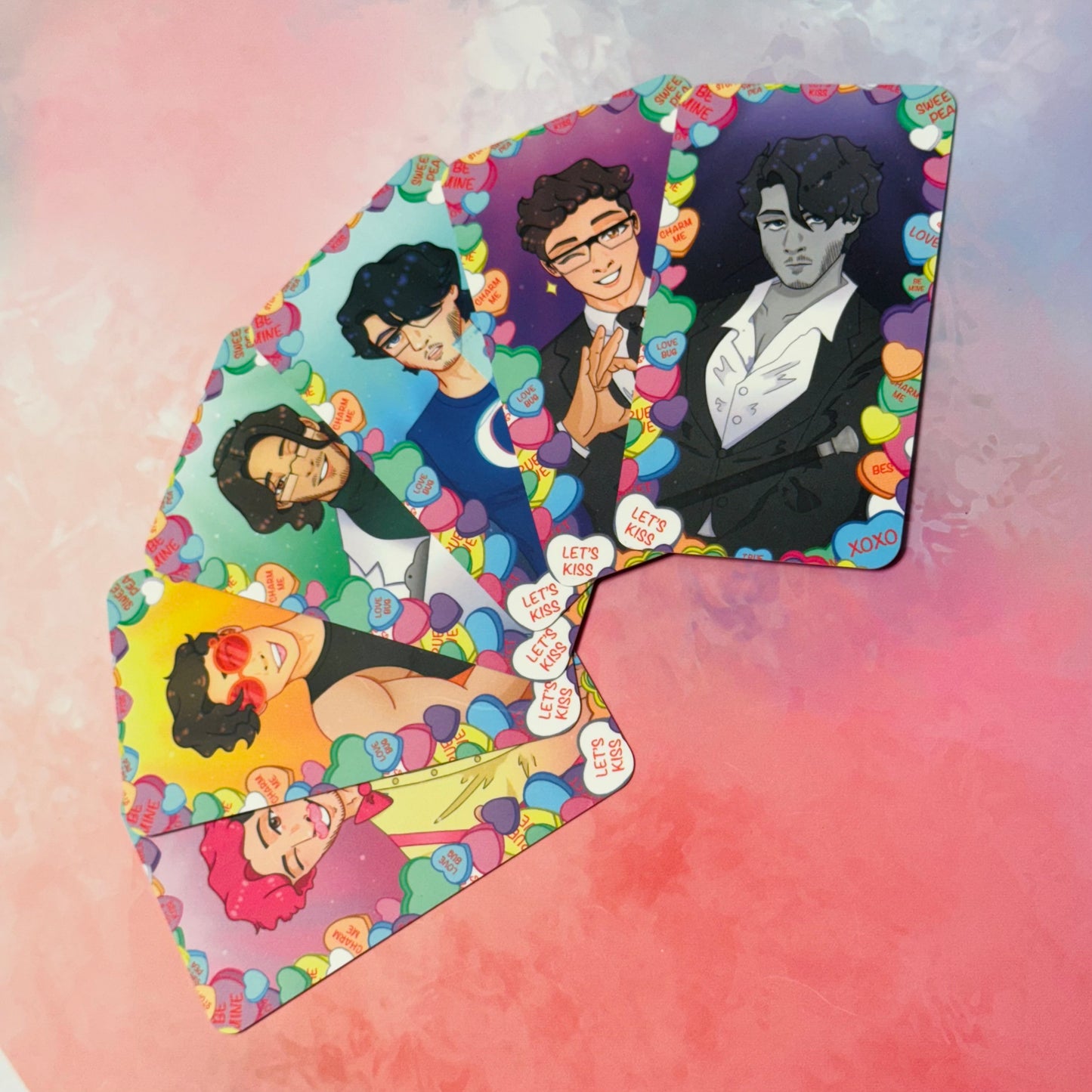 Candy Heart Blind Box Pins