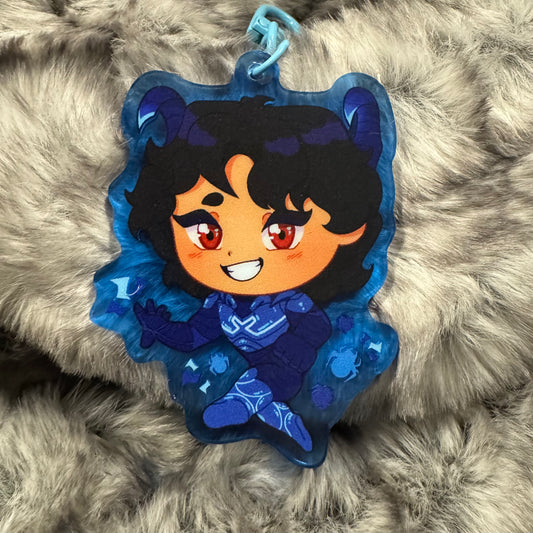 Blue Beetle Charm