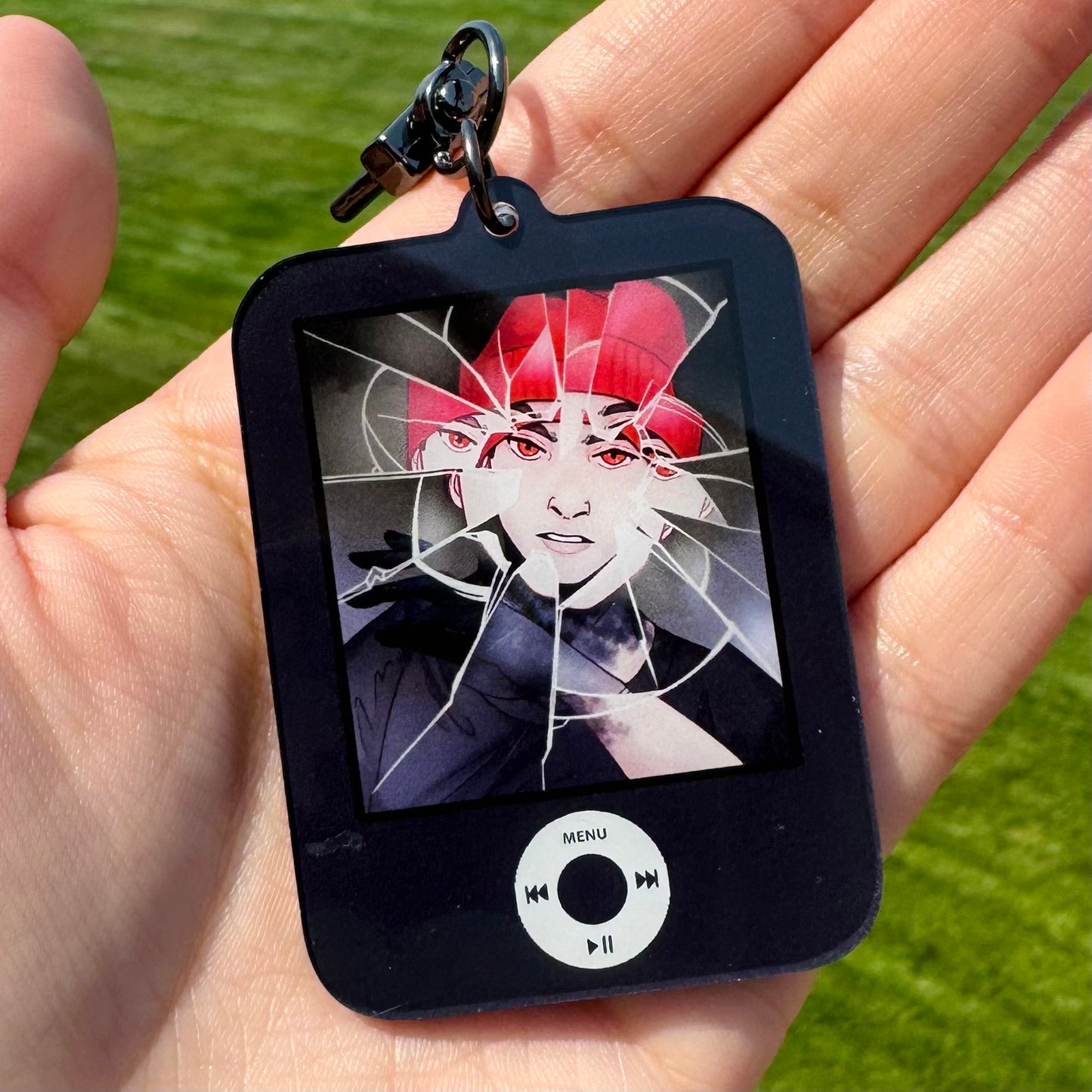 SpookyFace iPod Keychains