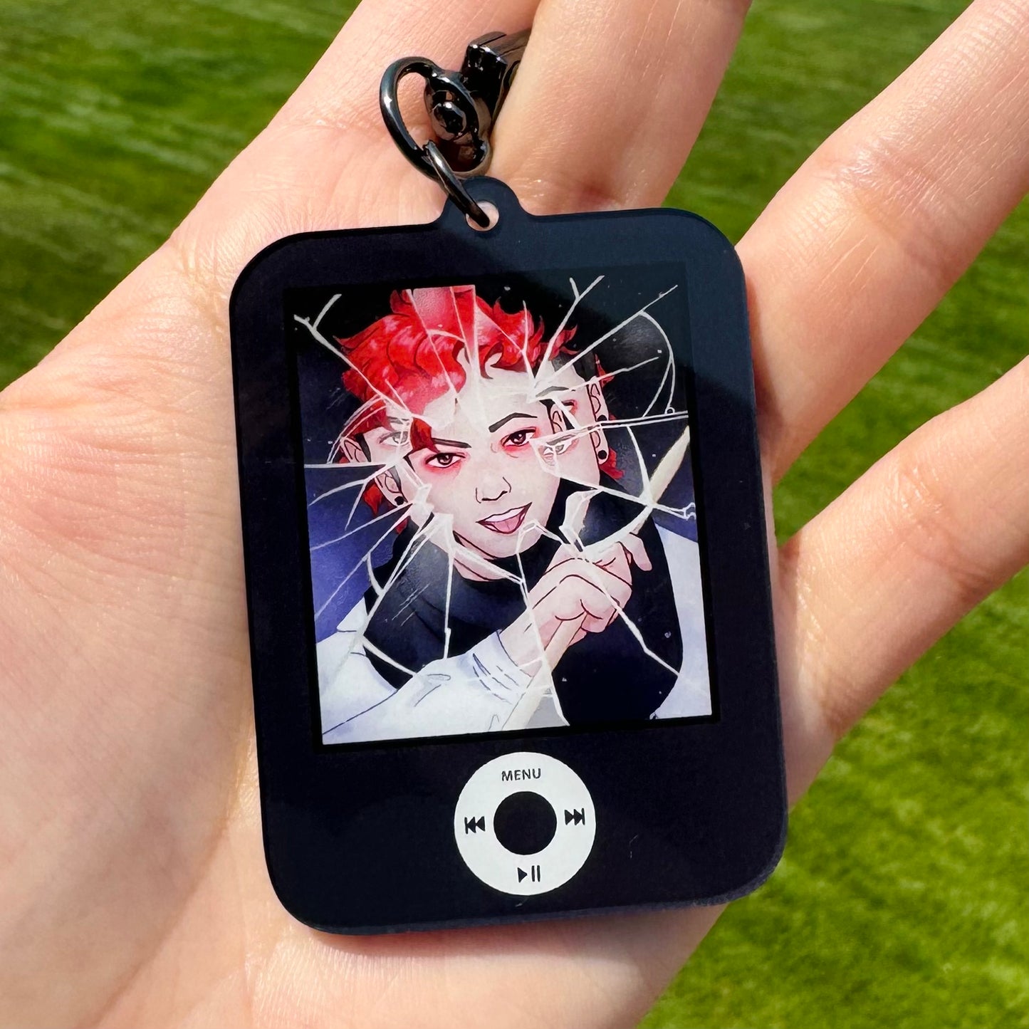 SpookyFace iPod Keychains
