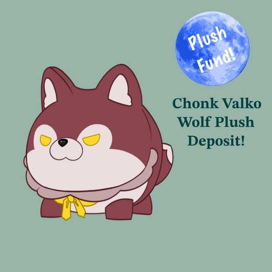 Chonk Wolf Plush Deposit Fund (READ DESCRIPTION)