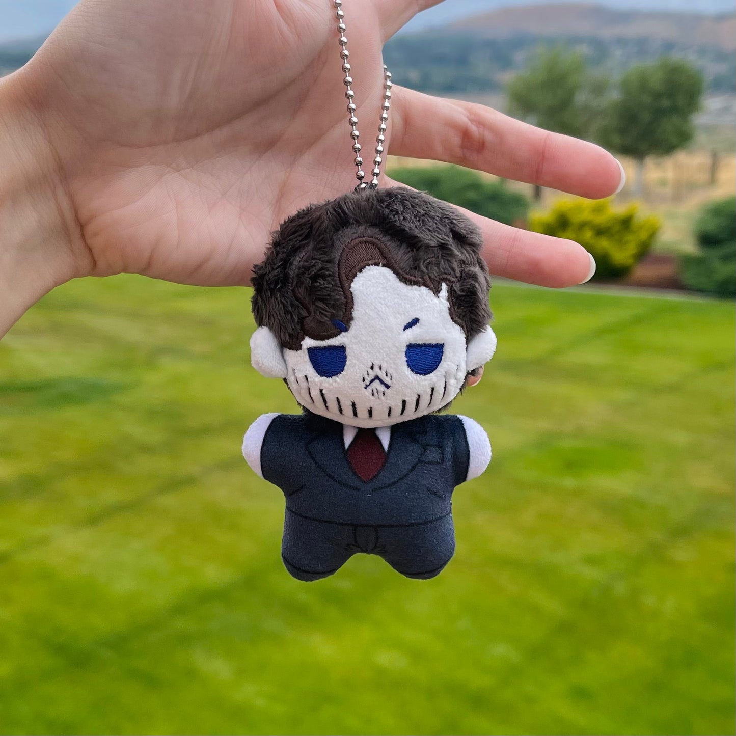 Dark and Wilford Plush Keychains